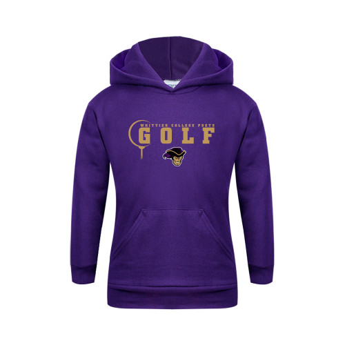  Youth Purple Fleece Hoodie - Golf