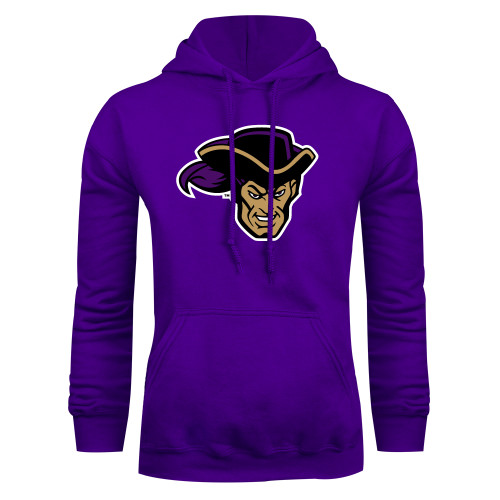  Purple Fleece Hoodie - Poet Head