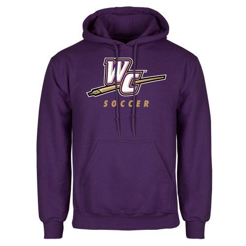  Purple Fleece Hoodie - Soccer