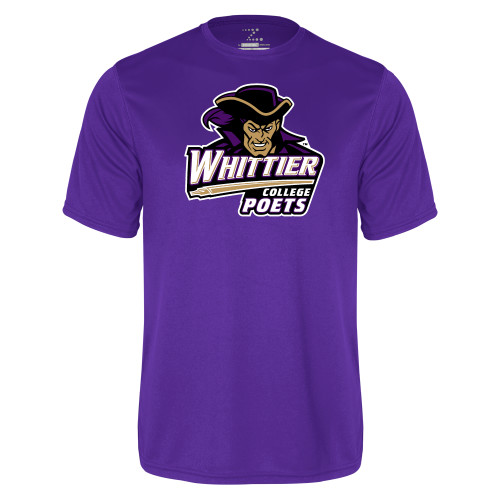  Purple Performance Tee - Primary Mark