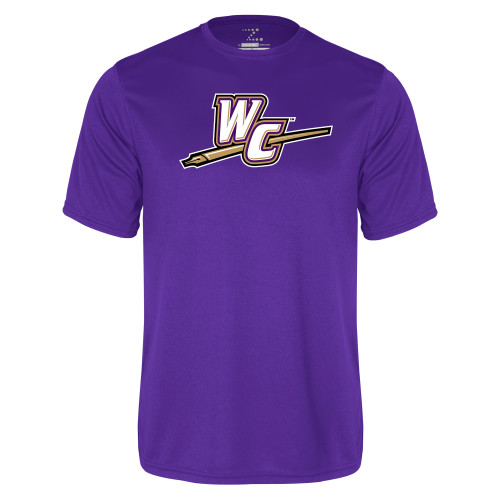  Purple Performance Tee - WC with Pen