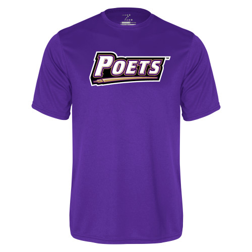  Purple Performance Tee - Poets