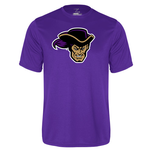  Purple Performance Tee - Poet Head