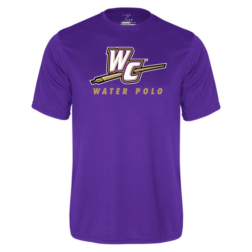  Purple Performance Tee - Water Polo