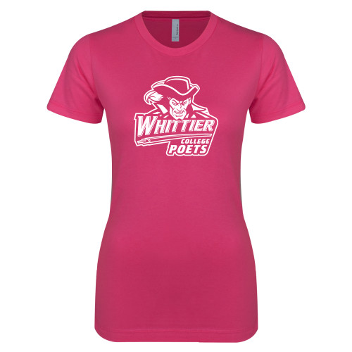 Main Image for  Next Level Womens Fuchsia Boyfriend Tee