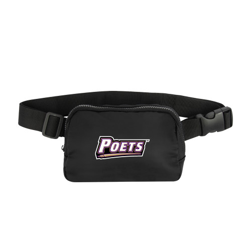  Anywhere Black Belt Bag - Poets