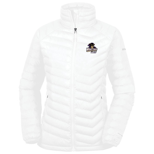  Columbia Womens White Powder Lite Jacket - Primary Mark