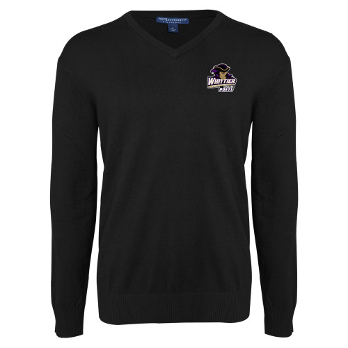  Black VNeck Sweater - Primary Mark