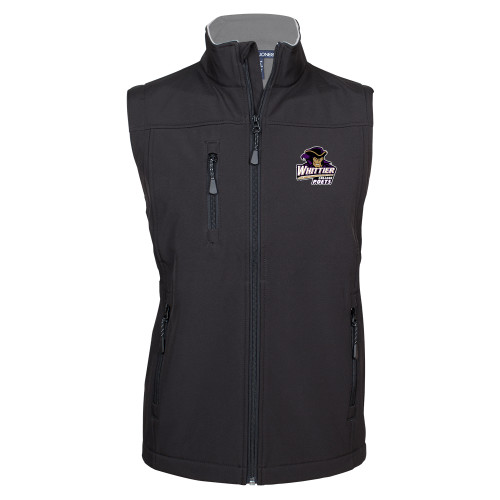  Black Premium Softshell Vest - Primary Mark