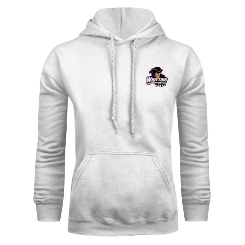  White Fleece Hoodie - Primary Mark