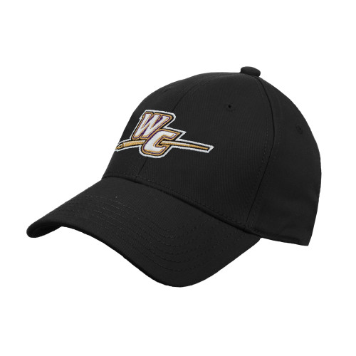  Black Structured Adjustable Pro Style Hat - WC with Pen