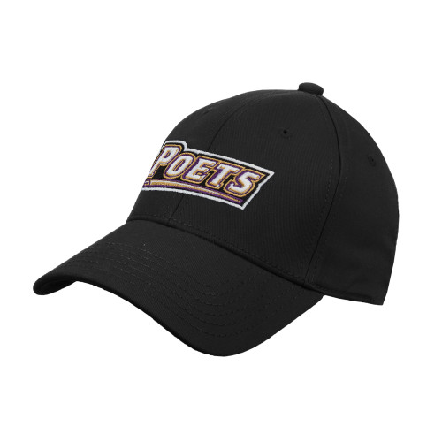  Black Structured Adjustable Pro Style Hat - Poets