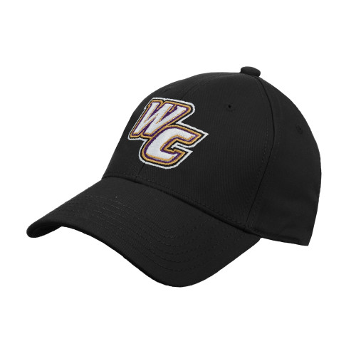  Black Structured Adjustable Pro Style Hat - WC