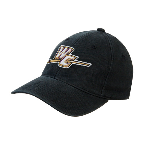  Black Flexfit Structured Low Profile Hat - WC with Pen