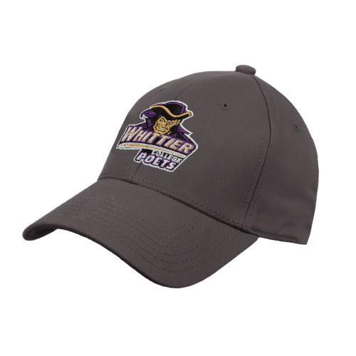  Charcoal Structured Adjustable Pro Style Hat - Primary Mark