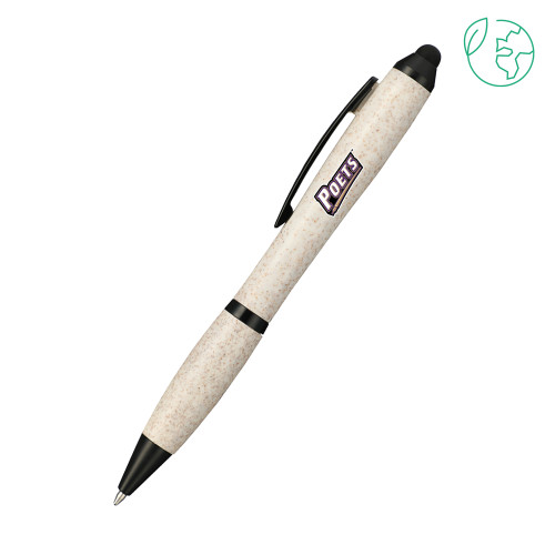  Nash Wheat Straw Ballpoint Beige Stylus Pen - Poets
