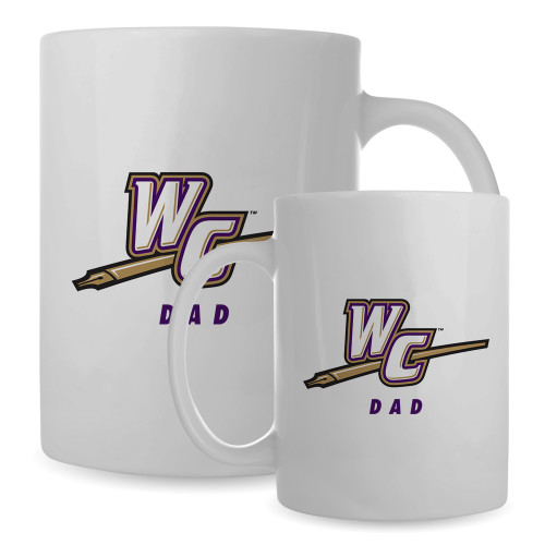  Dad Full Color White Mug 15oz - Dad