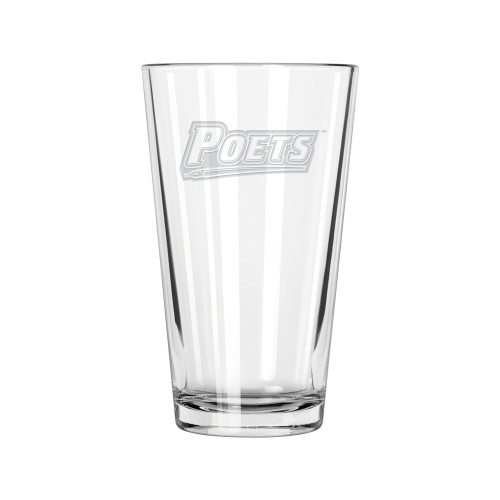  Libbey Glass 16oz - Poets Engraved