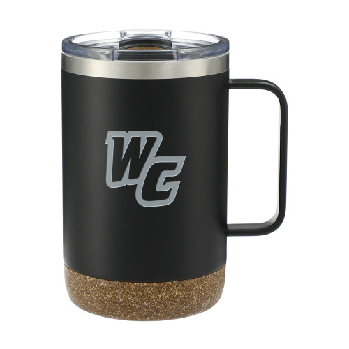  Valhalla Vacuum Insulated Camp Black Mug 14oz - WC Engraved