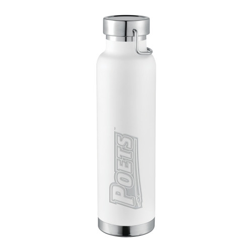  Thor Copper Vacuum Insulated White Bottle 22oz - Poets Engraved