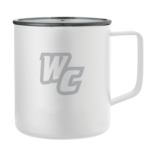  Rover Camp Vacuum Insulated White Mug 14oz - WC Engraved