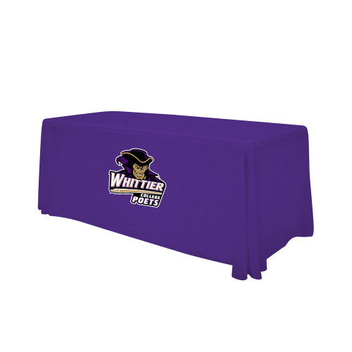  Purple 6 foot Table Throw - Primary Mark