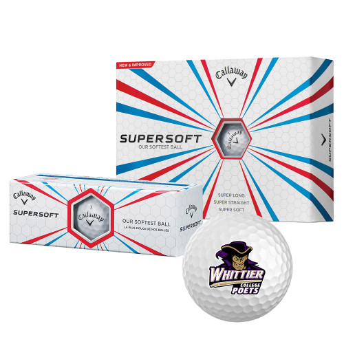  Callaway Supersoft Golf Balls 12/pkg - Primary Mark