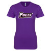 Thumbnail image for  Next Level Womens Purple Boyfriend Tee