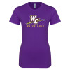 Thumbnail image for  Next Level Womens Purple Boyfriend Tee