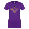 Thumbnail image for  Next Level Womens Purple Boyfriend Tee