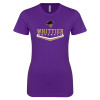 Thumbnail image for  Next Level Womens Purple Boyfriend Tee