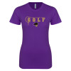 Thumbnail image for  Next Level Womens Purple Boyfriend Tee