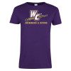 Thumbnail image for  Womens Purple Short Sleeve Tee