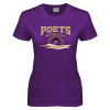 Thumbnail image for  Womens Purple Short Sleeve Tee