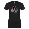 Thumbnail image for  Next Level Womens Black Boyfriend Tee