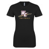 Thumbnail image for  Next Level Womens Black Boyfriend Tee