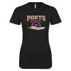 Thumbnail image for  Next Level Womens Black Boyfriend Tee