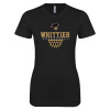 Thumbnail image for  Next Level Womens Black Boyfriend Tee