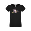 Thumbnail image for  Next Level Girls Black Fashion Fit T Shirt