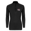Thumbnail image for  Syntrel Womens Black Interlock 1/4 Zip