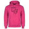 Thumbnail image for  Womens Fuchsia Fleece Hoodie
