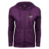 Thumbnail image for  ENZA Womens Purple Fleece Full Zip Hoodie