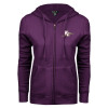 Thumbnail image for  ENZA Womens Purple Fleece Full Zip Hoodie
