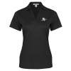 Thumbnail image for  Womens Black Performance Fine Jacquard Polo
