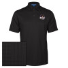 Thumbnail image for  Black Performance Fine Jacquard Polo