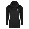 Thumbnail image for  Womens Black Sport Wick Stretch Full Zip Jacket