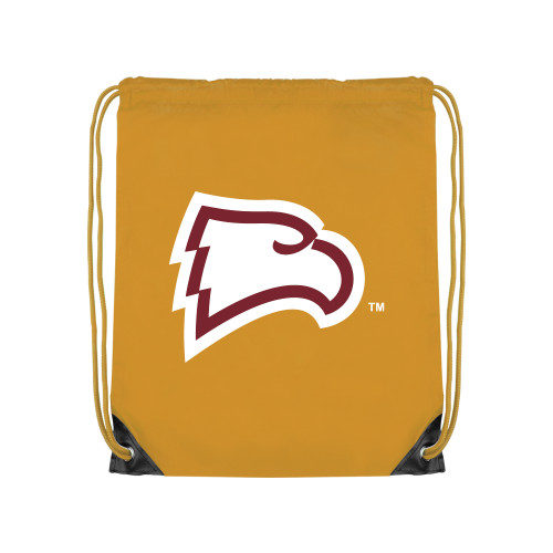  Gold Drawstring Backpack - Primary Mark