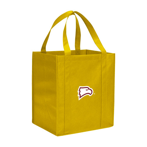  Non Woven Gold Grocery Tote - Primary Mark