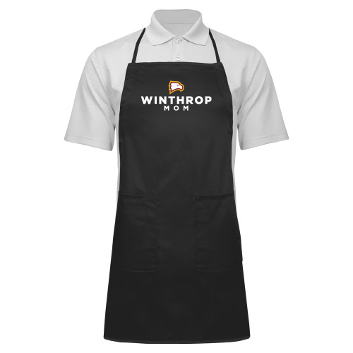  Full Length Black Apron - WU Mom