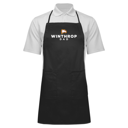  Full Length Black Apron - WU Dad